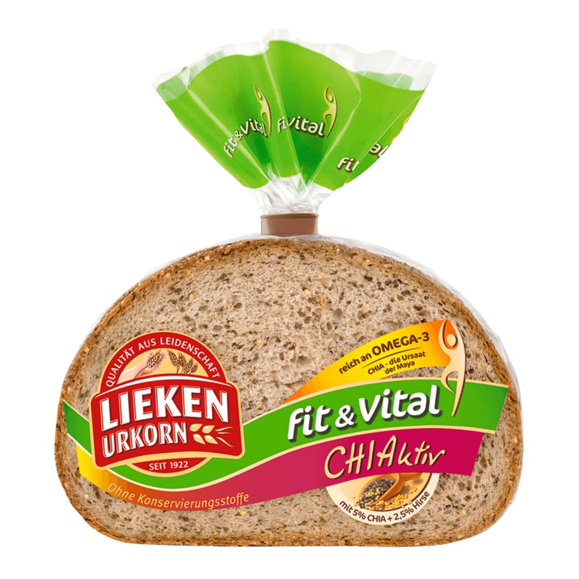 Lieken Urkorn Fit&Vital Chiaktiv-Brot 400g